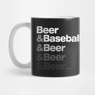 Beer & Baseball Mug